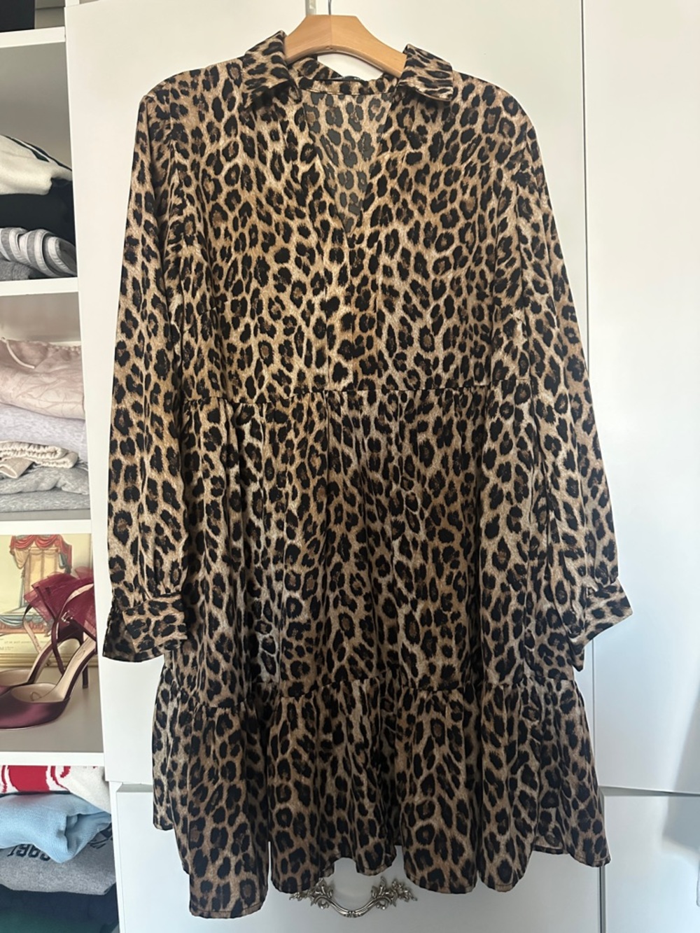 Adorable leopard dress